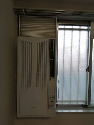 コイズミ窓用ルームエアコンKAW1981 / 冷房除湿専用 / リモコン付き