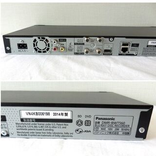 BD/DVDレコーダー 2014年製 500GB パナソニック DIGA ディーガ ハイビジョンブルーレイディスクレコーダー DMR-BWT560 Panasonic ブルーレイレコーダー 札幌 西野店 BD/DVDレコーダー 2014年製 500GB パナソニック DIGA ディーガ