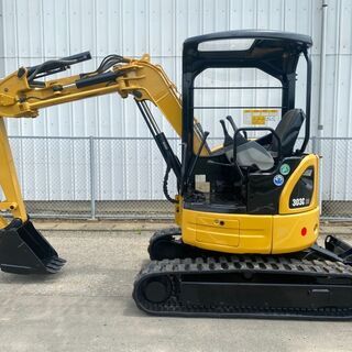 CAT　303CSR　3トンクラス　全塗装済　小旋回　ミニ油圧ショベル　ユンボ　バックホー　茨城県
