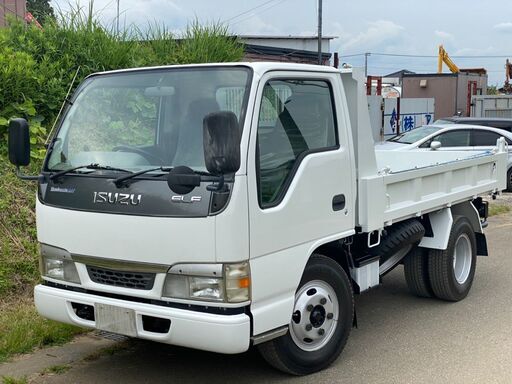 いすゞエルフ高床ダンプ平成15年式NKR81ED最大積載量2,000kg予備検付全 