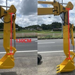 コマツ PC30UU-5 3トンクラス スライディングアーム Xウェイト ロング