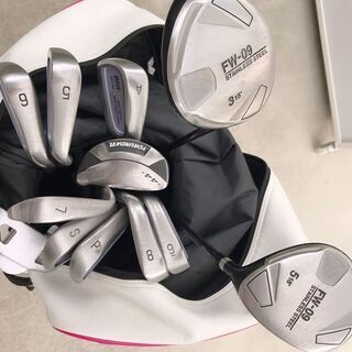 アドミラルのゴルフバッグ　中身もセット