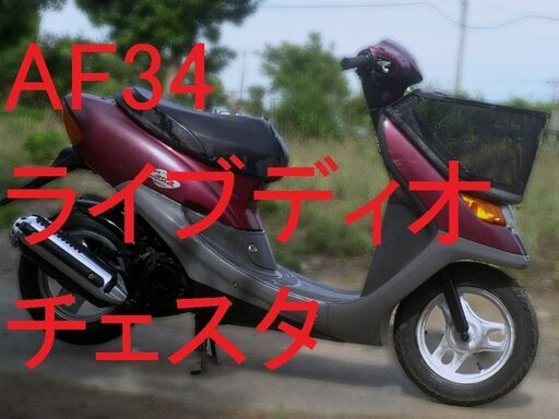 距離5000km『 ディオ チェスタ 』整備済 30Km制限解除2種登録可能 大型かご付ホンダ Dio Cesta