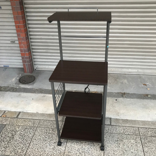 ニトリ キッチン 収納棚 電子レンジ台