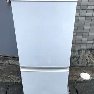 冷蔵庫 シャープ SJ-D14C-W 137L 2017年製 S...