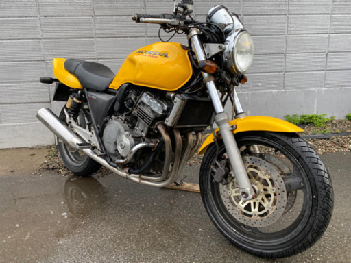 ☆車検2年付！CB400SF☆バッテリー・プラグ・ミラーなど新品交換^_^イロイロ整備で快調です！400cc4気筒ネイキッドバイク☆