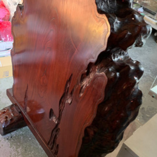 一枚板　　衝立　　中古