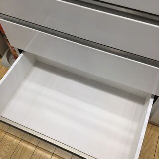 ﾆﾄﾘ 3枚扉ﾚﾝｼﾞﾎﾞｰﾄﾞ ﾎﾜｲﾄ【ﾄﾚﾌｧｸ桶川店】