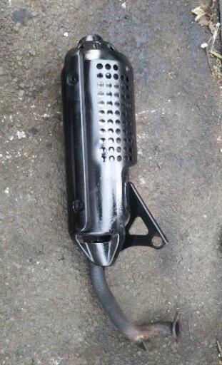 ジョグ純正マフラー見た目改(笑) ジョグ純正マフラー見た目改(笑)