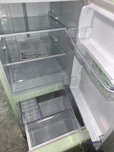 エディオン 2ドア 冷凍冷蔵庫 149リットル レトロ調で可愛いです | www