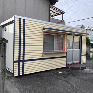 コンテナハウス内装キッチンパネル仕様