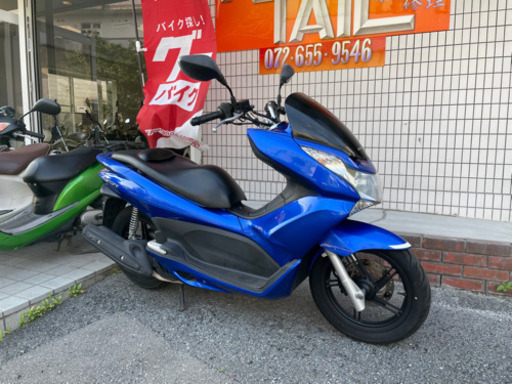 ☆13万円 PCX 人気の青！セル1 実働車☆ホンダ JF28 程度