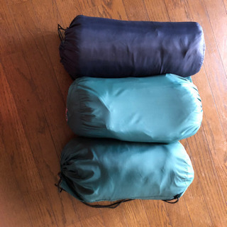 寝袋　３個組