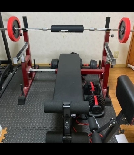 ベンチプレス　トレーニングベンチ　ダンベル　セット