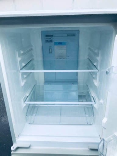 1713番 シャープ✨ノンフロン冷凍冷蔵庫✨SJ-PD14T-N‼️
