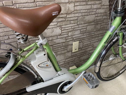 東京23区配達無料　新基準　Panasonic パナソニック ビビDX　5Ah リチウム 電動自転車 中古自転車24インチ