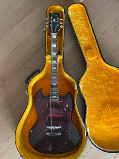 【ジャンク】フランプトン franpton 70年代 エレキギター マツモク製？