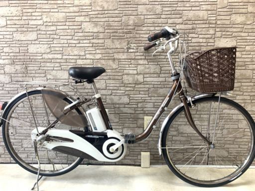 東京23区配達無料　新基準　Panasonic パナソニック ビビDX　6.6Ah リチウム 電動自転車 中古自転車26インチ☆☆