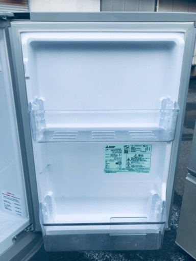 1731番 三菱✨ノンフロン冷凍冷蔵庫✨MR-P15Z-S‼️ - 冷蔵庫 