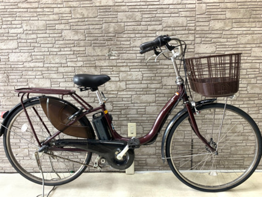 東京23区配達無料　新基準　ヤマハ　パスナチュラ　8.7Ah リチウム 電動自転車 中古自転車26インチ