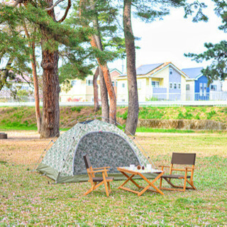 販売終了！レア♡コールマンツーリングドームLX♡ナチュラルカモ柄♡