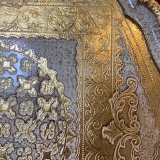 木製トレー イタリア製 金色大② 新品