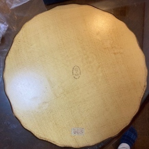 木製トレー イタリア製 金色大② 新品