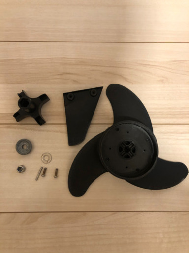 エレキモーター、ディープサイクルバッテリー、充電器 3点セット