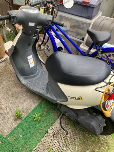 バイク 原付 50cc レッツ4 動画あり スズキ レッツ4 原付 バイク 綺麗 