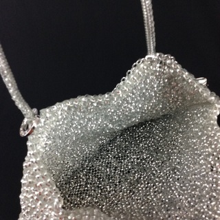 アンテプリマ ワイヤーバッグ オープントートバッグ メッシュポーチつき