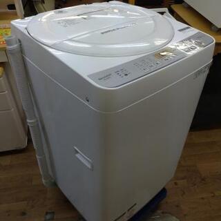 J029 早い者勝ち！ ☆6ヶ月保証☆6K洗濯機☆SHARP ES-GE6C-