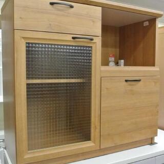 家具 キッチンカウンター B-COMPANY KC-900LNA 北欧風 日本製