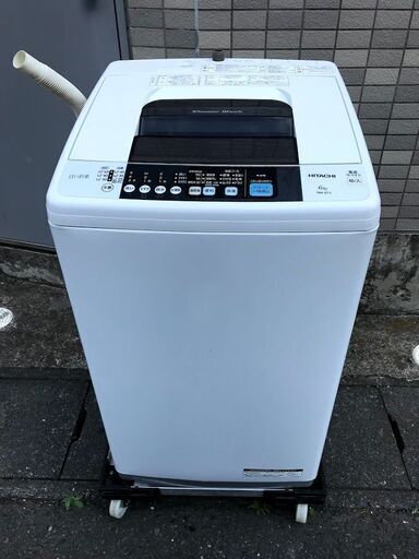 洗濯機 6kg 2015年 日立 NW-6TY HITACHI