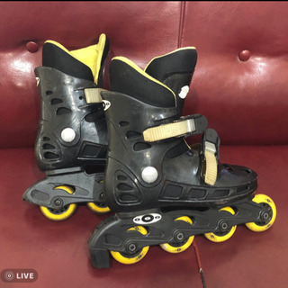 ⭐️ 中古インラインローラースケート靴セット ⭐️      無料