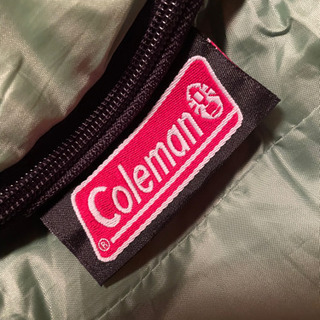 Coleman　コールマン寝袋　収納バッグ付き