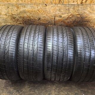 新車外し PIRELLI P ZERO 285/40ZR21 x2 315/35ZR21 x2 21インチ 夏 