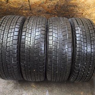 DUNLOP WINTER MAXX SJ8 215/65R16 16インチ スタッドレス 4本 2017年製 エクストレイル デュアリス RVR等　(VTK358) クレジットカード QR決済可能