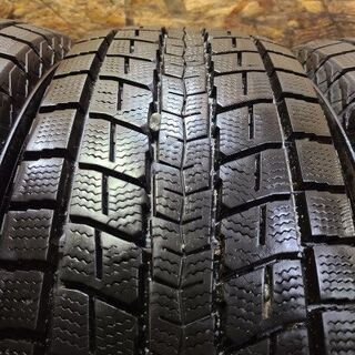 DUNLOP WINTER MAXX SJ8 215/65R16 16インチ スタッドレス 4本 2017年製 エクストレイル デュアリス RVR等　(VTK358) クレジットカード QR決済可能