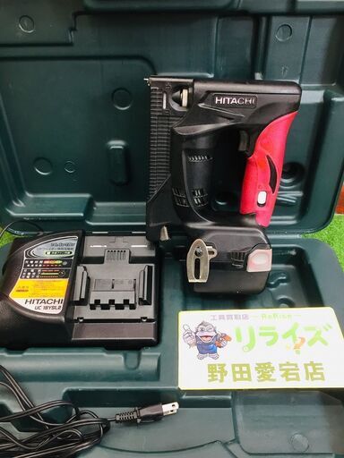 日立工機 N14DSL コードレスタッカー【リライズ野田愛宕店】【店頭取引限定】【中古】管理番号：ITEN89T2CN4G