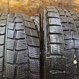 【DUNLOP WINTER MAXX WM01 175/60R15】スタッドレス【日産 純正ホイール 15インチ 5.5J4HPCD100+50】マーチ キューブ等　(VTK361) クレジットカード QR決済可能
