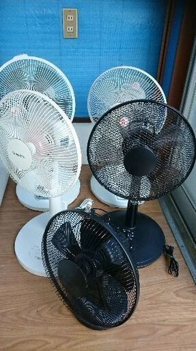 お買い得品!!これかからの必需品！！扇風機 まとめ5台