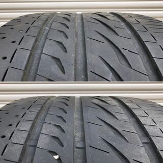 ■スバル純正17インチアルミホイール■215/55R17　94V　2017年製　ホイール17×7JJ　オフセット48　ブリジストン　中古品 
