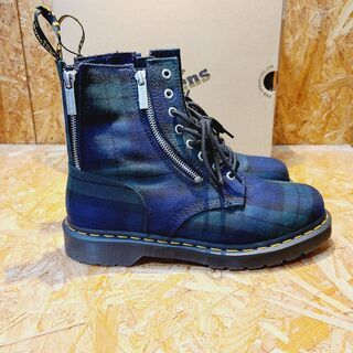愛品館市原店】 ドクターマーチン 1460 ジップ タータンチェック