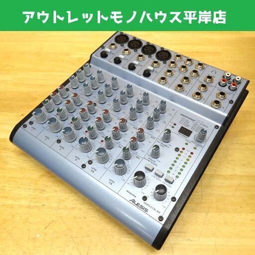 アレシス 8チャンネルミキサー ALESIS MULTIMIX8 USB オーディオインターフェース 札幌市 平岸