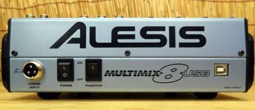アレシス 8チャンネルミキサー ALESIS MULTIMIX8 USB オーディオ