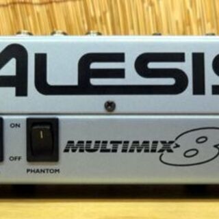 アレシス 8チャンネルミキサー ALESIS MULTIMIX8 USB オーディオ