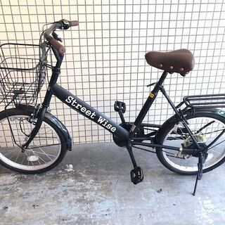 SWITCH STREET WISE ミニベロ20inc 6段ギア 自転車　東京 20インチ自転車 6速ギア Street Wise 黒