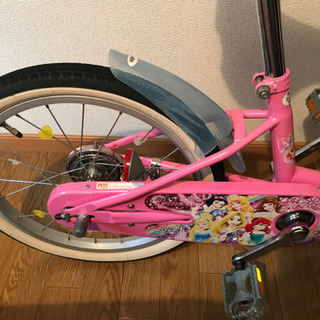 【ネット決済】【商談中】18インチ　子供用自転車　プリンセス　ヘ...