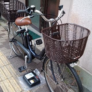 YAMAHA]PAS Natura 24吋電動アシスト自転車 バッテリー6.2Ah+充電器+ 