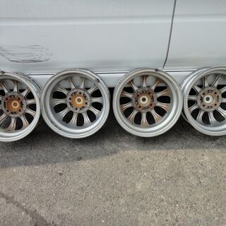 carving カービング 14インチ ホイール 14インチ 5J カービング CARVINGリム深 アルミホイール4本